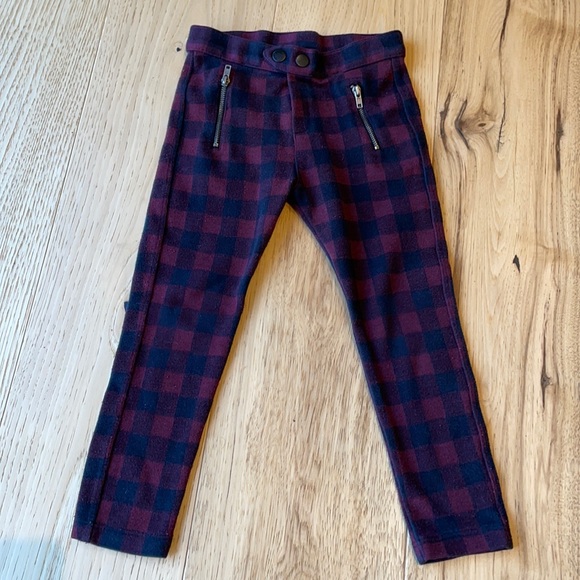 ❤️ Girls Zara plaid pants - Picture 1 of 4